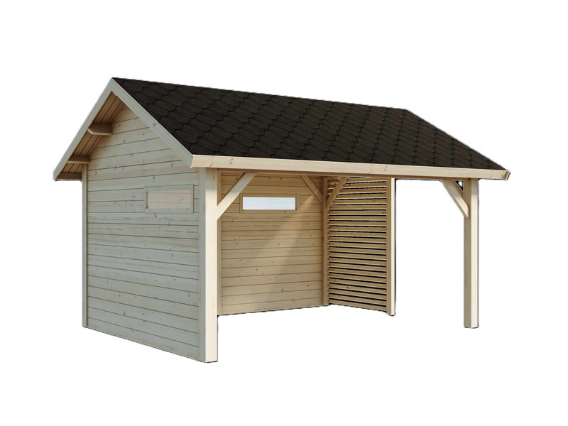 Grillikatos Luoman Lillevilla 589 Kielo, 12 m2, seinävahvuus 40 mm