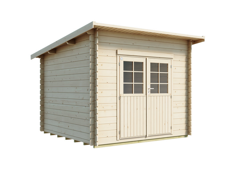 Piharakennus Luoman Lillevilla 149-1 Saarinen, 6,8 m2, seinävahvuus 44 mm