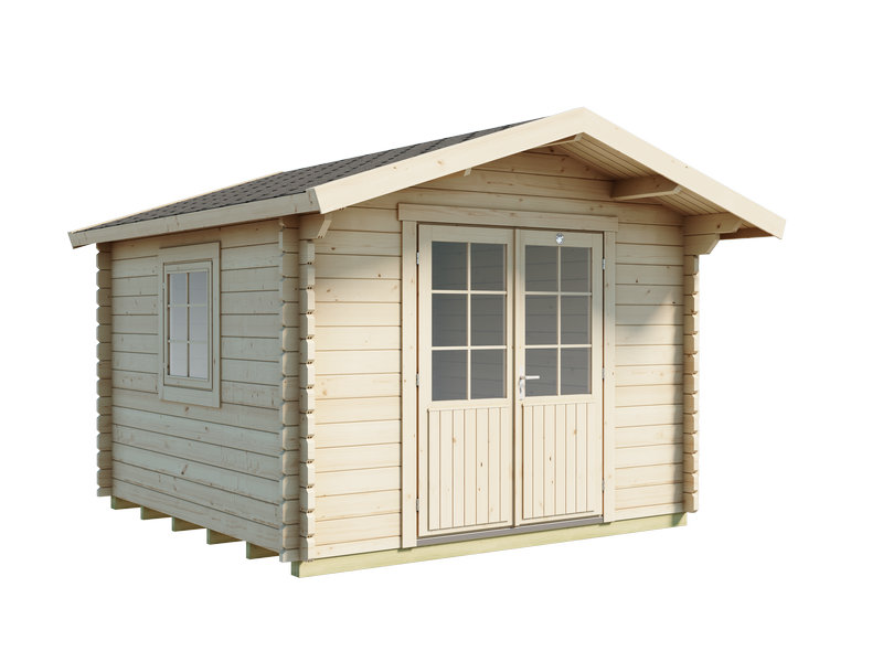 Piharakennus Luoman Lillevilla 510-2 Roine, 9 m2, seinävahvuus 44 mm