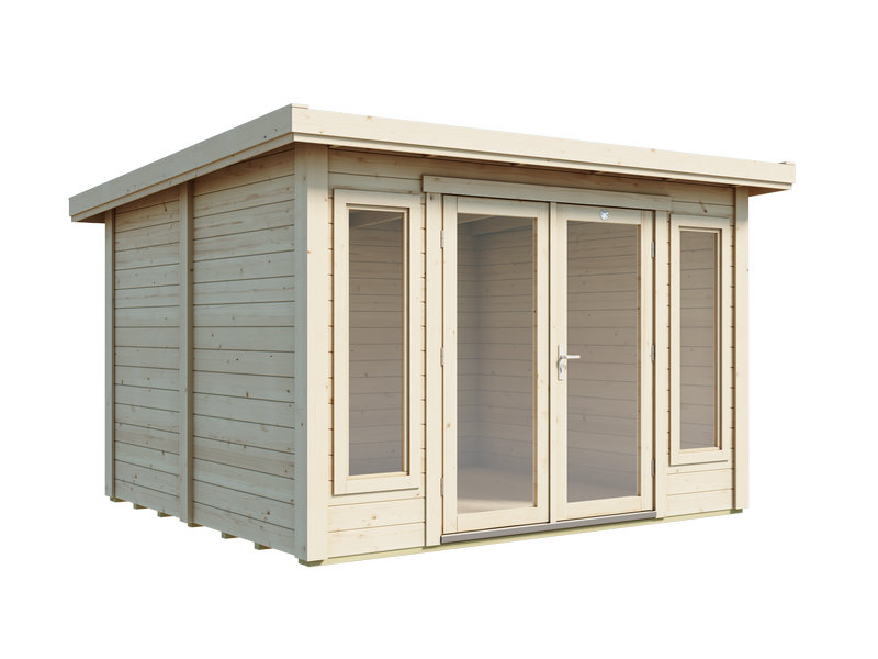 Piharakennus Luoman Lillevilla 449 Unari, 9,9 m2, seinävahvuus 44 mm