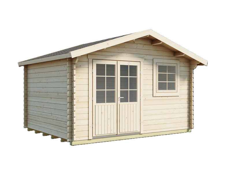 Piharakennus Luoman Lillevilla 518-2 Liekune, 11,7 m2, seinävahvuus 44 mm