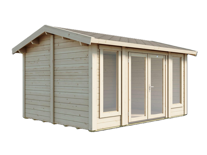 Piharakennus Luoman Lillevilla 611 Ruokonen, 12 m2, seinävahvuus 44 mm