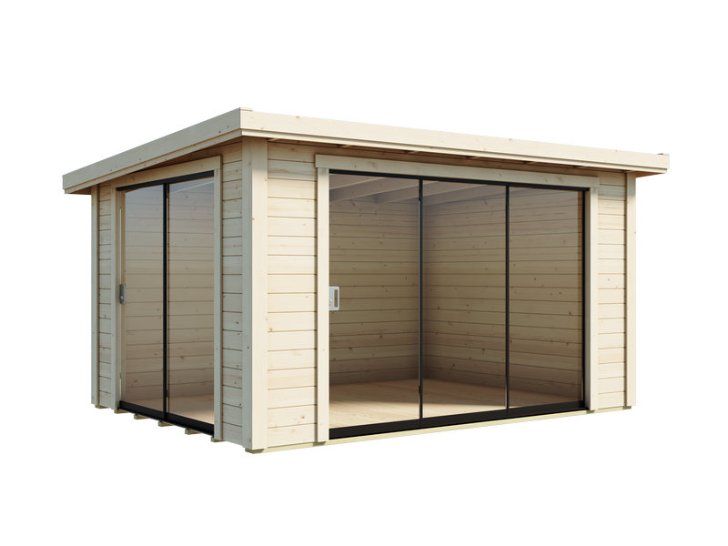 Piharakennus Luoman Lillevilla 690 Luotonen, 12 m2, seinävahvuus 44 mm