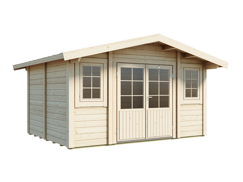 Piharakennus Luoman Lillevilla 616 Pihlajavesi, 12 m2, seinävahvuus 44 mm