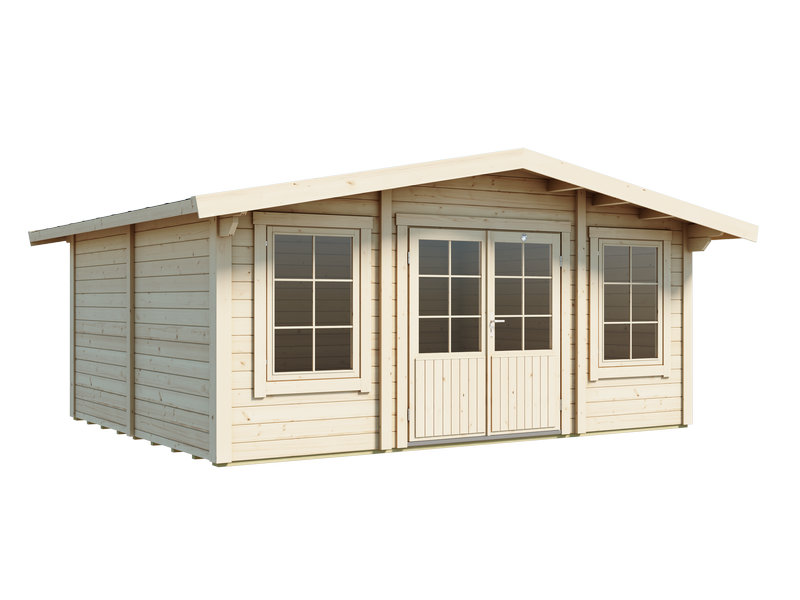 Piharakennus Luoman Lillevilla 619 Hankavesi, 20 m2, seinävahvuus 44 mm