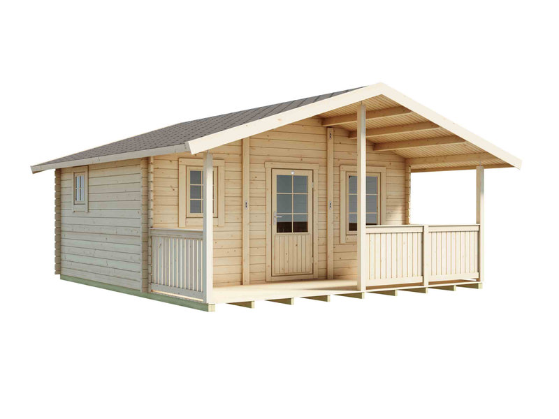 Piharakennus Luoman Lillevilla 20A-0 Orivesi, 20 m2, seinävahvuus 44 mm