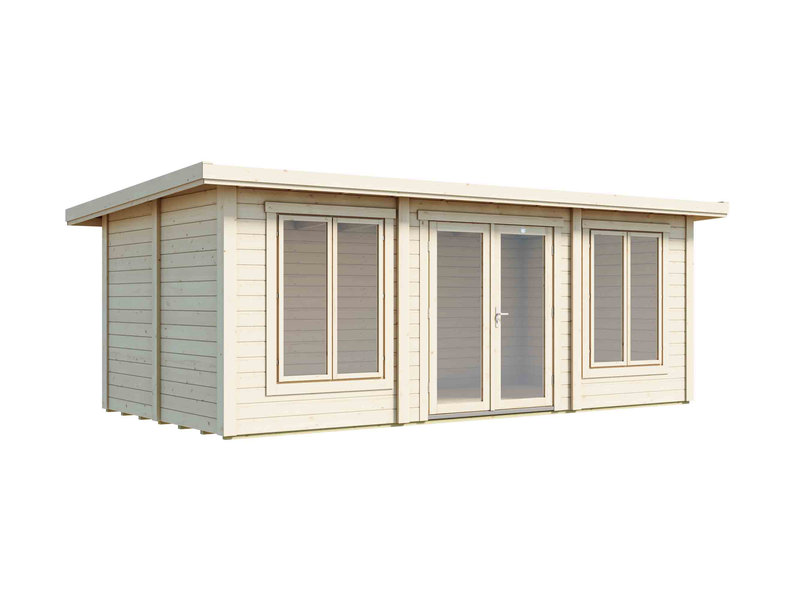 Piharakennus Luoman Lillevilla 489 Loukinen, 18 m2, seinävahvuus 44 mm