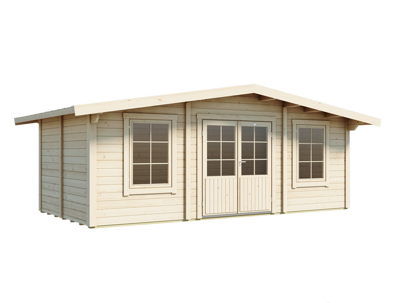 Piharakennus Luoman Lillevilla 618 Rautavesi, 18 m2, seinävahvuus 44 mm