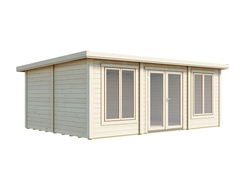 Piharakennus Luoman Lillevilla 488 Kolima, 24 m2, seinävahvuus 44 mm