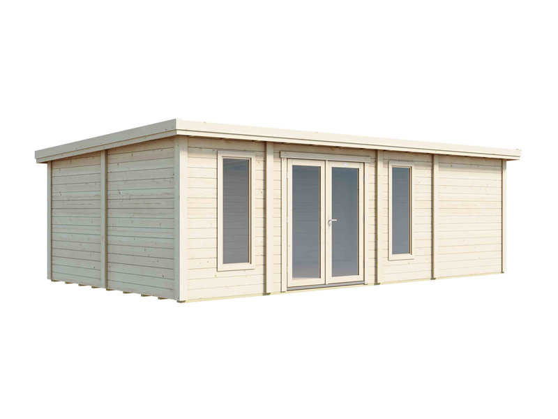 Piharakennus Luoman Lillevilla 442 Teno, 28,8 m2, seinävahvuus 44 mm