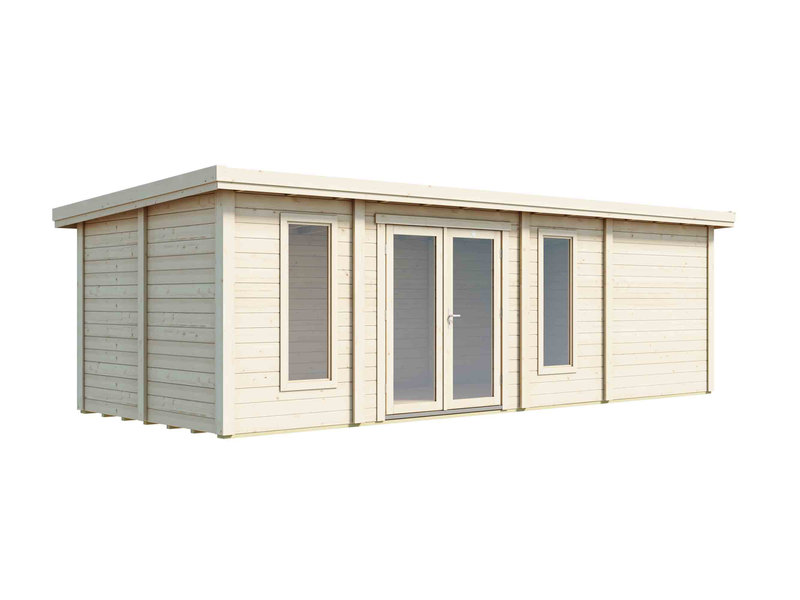 Piharakennus Luoman Lillevilla 453 Ruovesi, 22,2 m2, seinävahvuus 44 mm