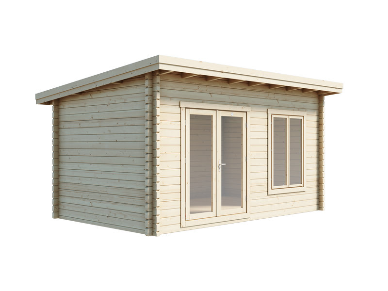 Piharakennus Luoman Lillevilla 711-2 Kiiruna, 15 m2, seinävahvuus 70 mm