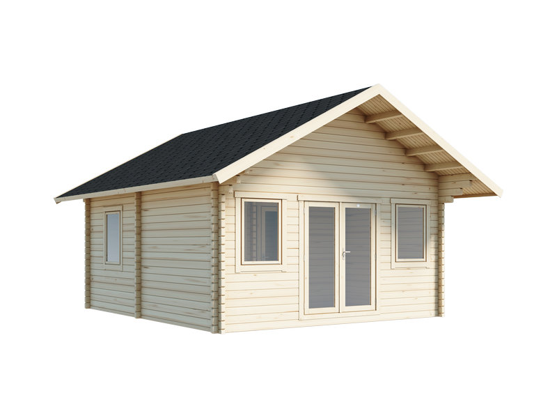 Piharakennus Luoman Lillevilla 725-2 Teeri, 28,5 m2, seinävahvuus 70 mm
