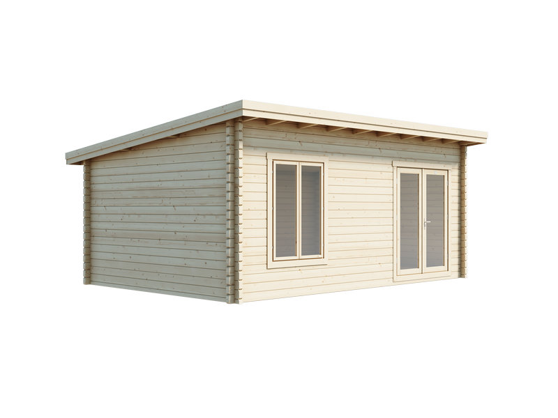 Piharakennus Luoman Lillevilla 710-2 Koppelo, 24 m2, seinävahvuus 70 mm