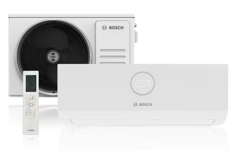 Ilmalämpöpumppu jäähdytyskäyttöön Bosch Climate 3000i W 53E, valkoinen