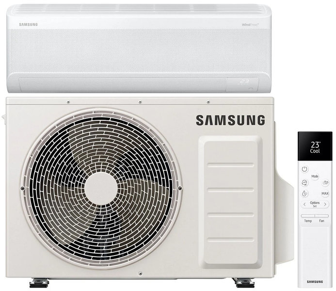 Ilmalämpöpumppu Samsung Nordic Windfree Geo S2 09, valkoinen