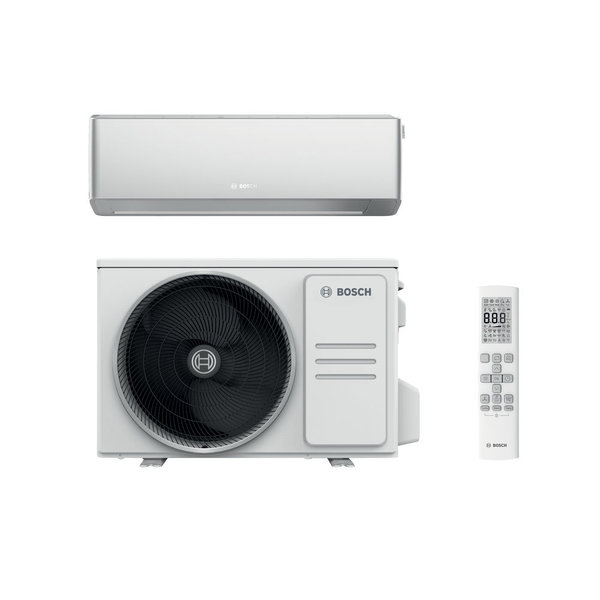 Ilmalämpöpumppu Bosch Climate 7100i-Set 35 HES, hopea