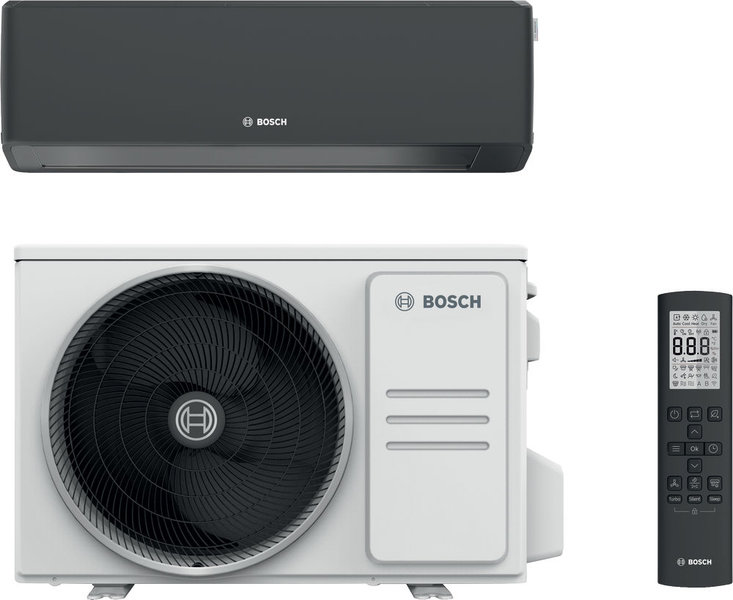 Ilmalämpöpumppu Bosch Climate 7100i-Set 50 HEB, musta