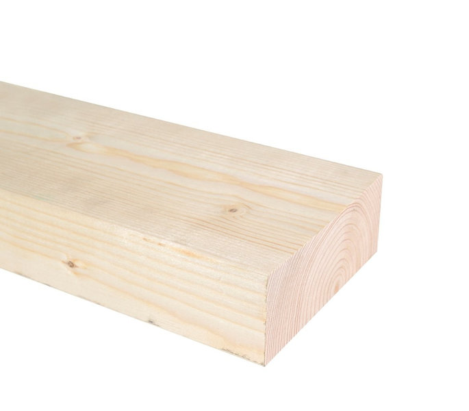 Mitallistettu puutavara JR-Wood, C24 lujuusluokka, 48x123x5400, puuvalmis