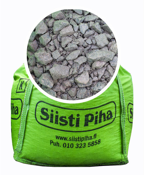 Kalliomurske 0-32 mm Siisti Piha, 250 kg suursäkki