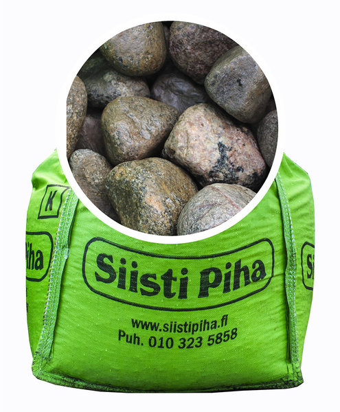Mukulakivi 15-25 cm Siisti Piha, 225 kg suursäkki