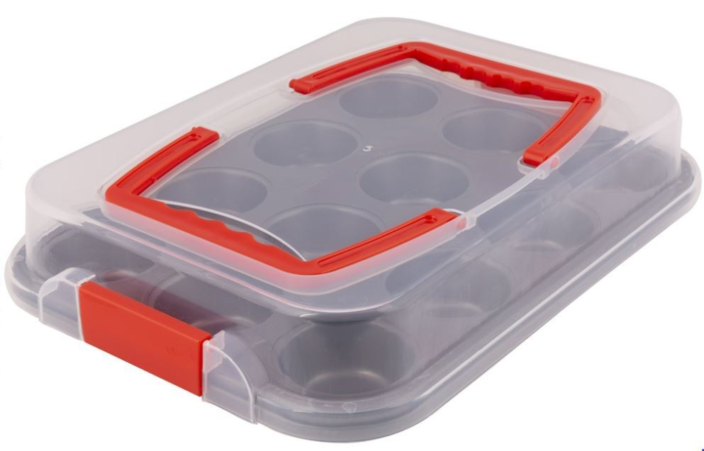 Muffinipelti kannella 12 kpl Lamart LT3103