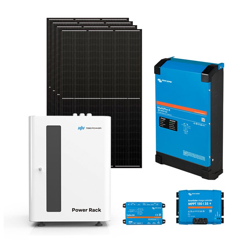 Voimalapaketti Sunwind Rack, 230V, 3000VA, 10kWh