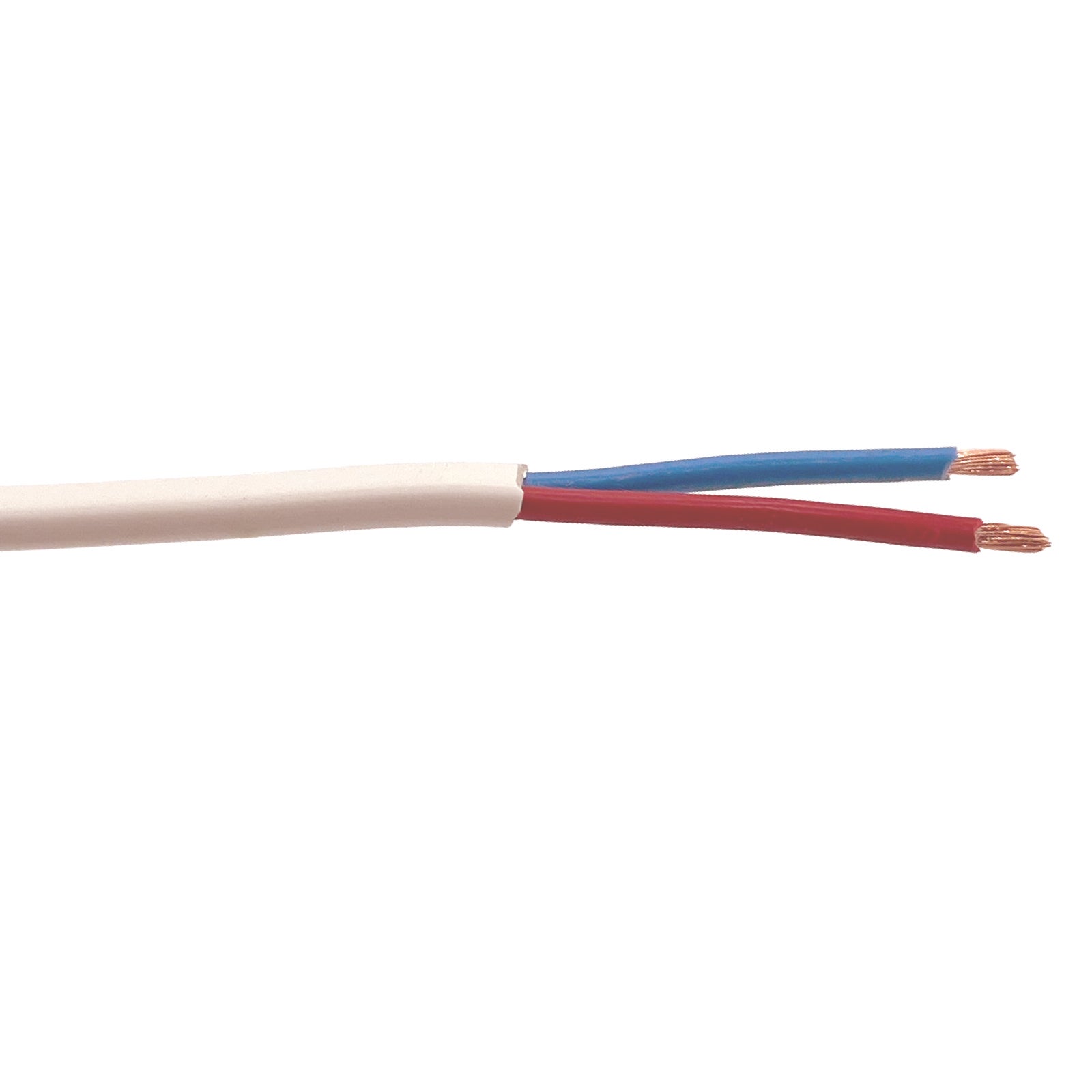Asennuskaapeli Sunwind 2 x 4mm², 50m rulla, Valkoinen