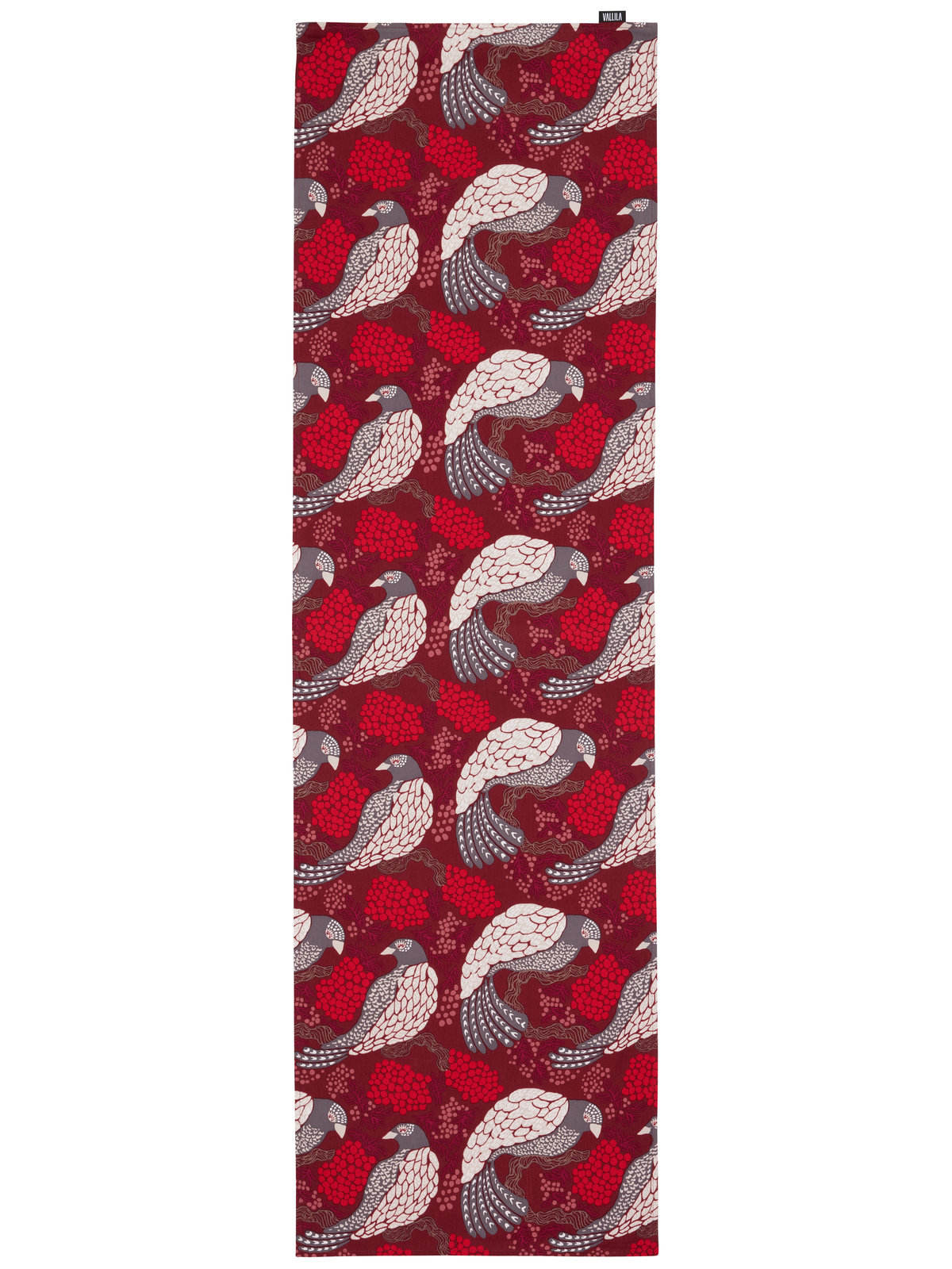 Kaitaliina Vallila Viserrys, 40x150cm, punainen