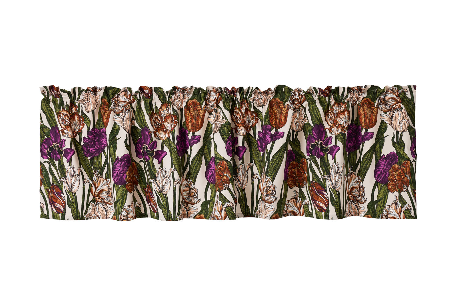 Verhokappa Vallila Kukoistus, 60x250cm, terra-violetti