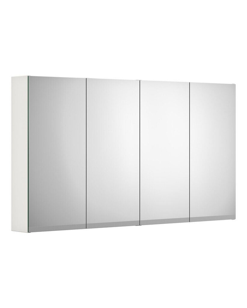 Peilikaappi Gustavsberg Artic, 120 cm, LED-valolla, Pistorasialla, Valkoinen