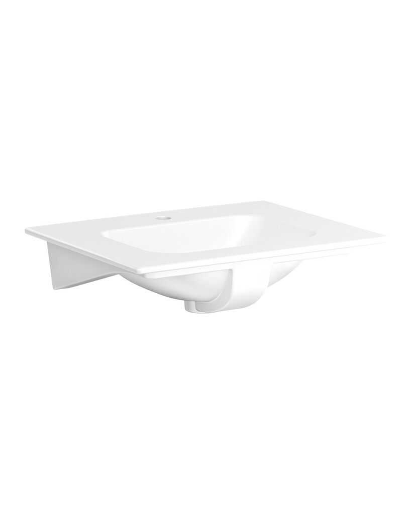 Pesuallas Gustavsberg Artic Slim -allaskaapille, 60 cm, Mattavalkoinen