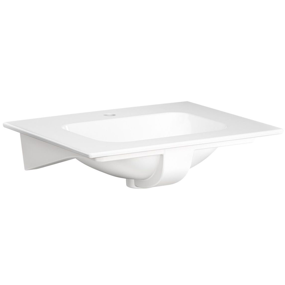 Pesuallas Gustavsberg Artic Slim -allaskaapille, 60 cm, Valkoinen