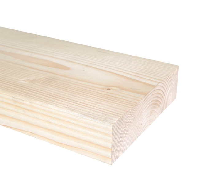 Mitallistettu puutavara JR-Wood, C24 lujuusluokka, 48x173x5400, puuvalmis
