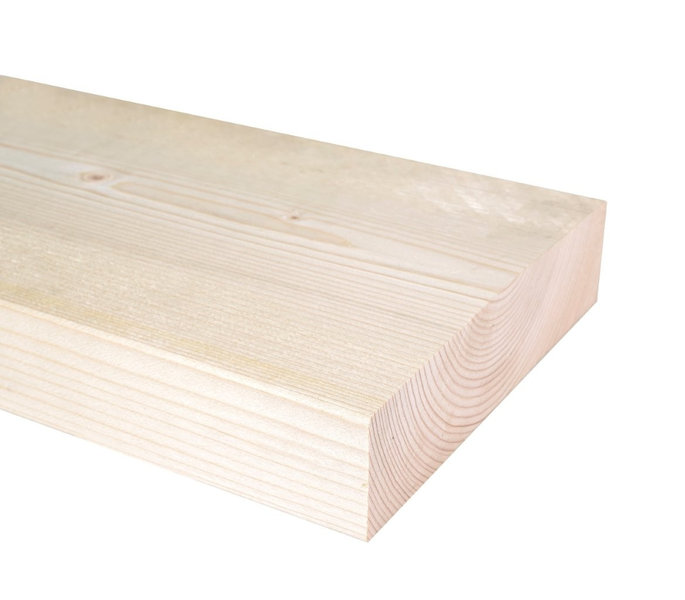Mitallistettu puutavara JR-Wood, C24 lujuusluokka, 48x198x5400, puuvalmis