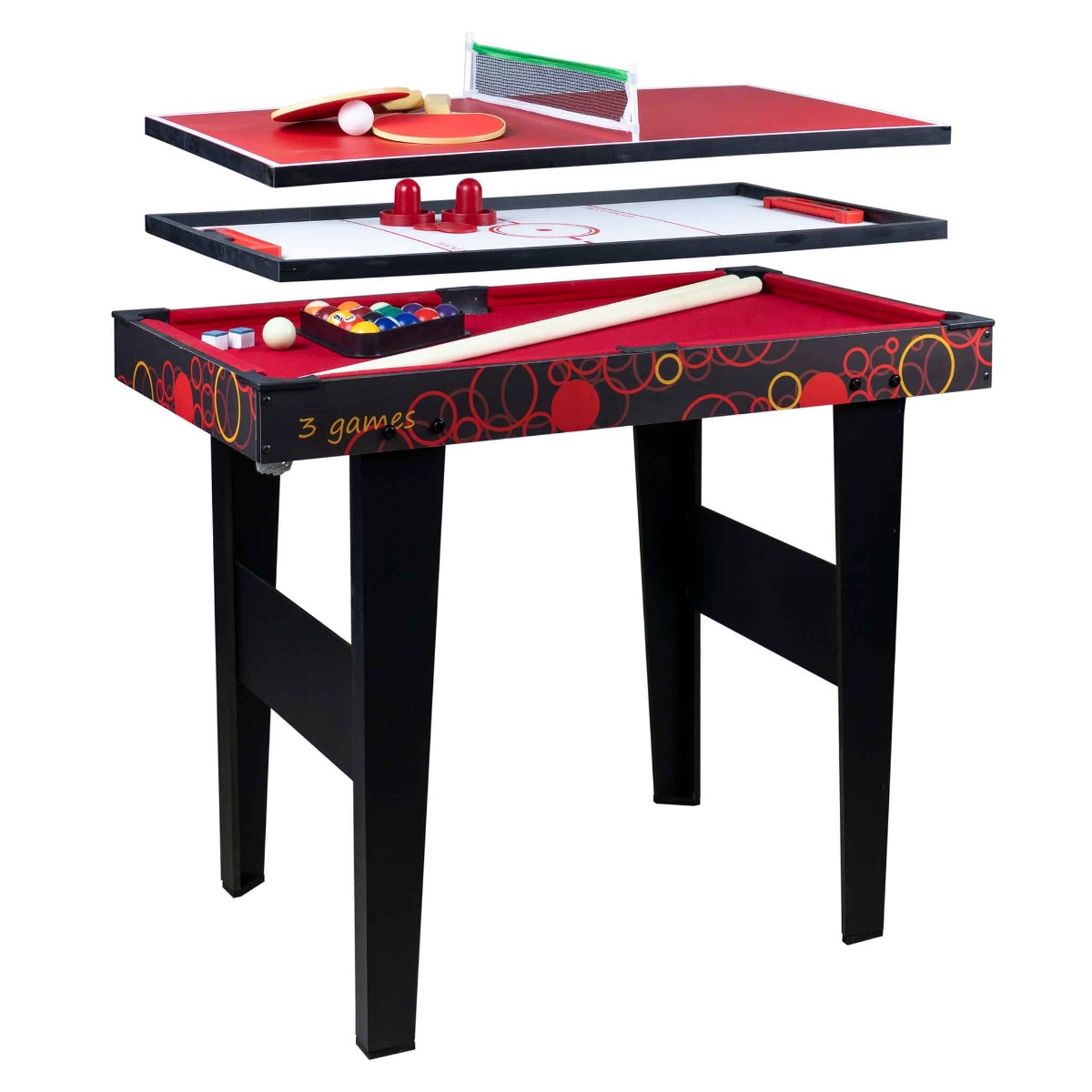 Pelipöytä Prosport 3-In-1 Game Table 91.5x50.8x73.5cm
