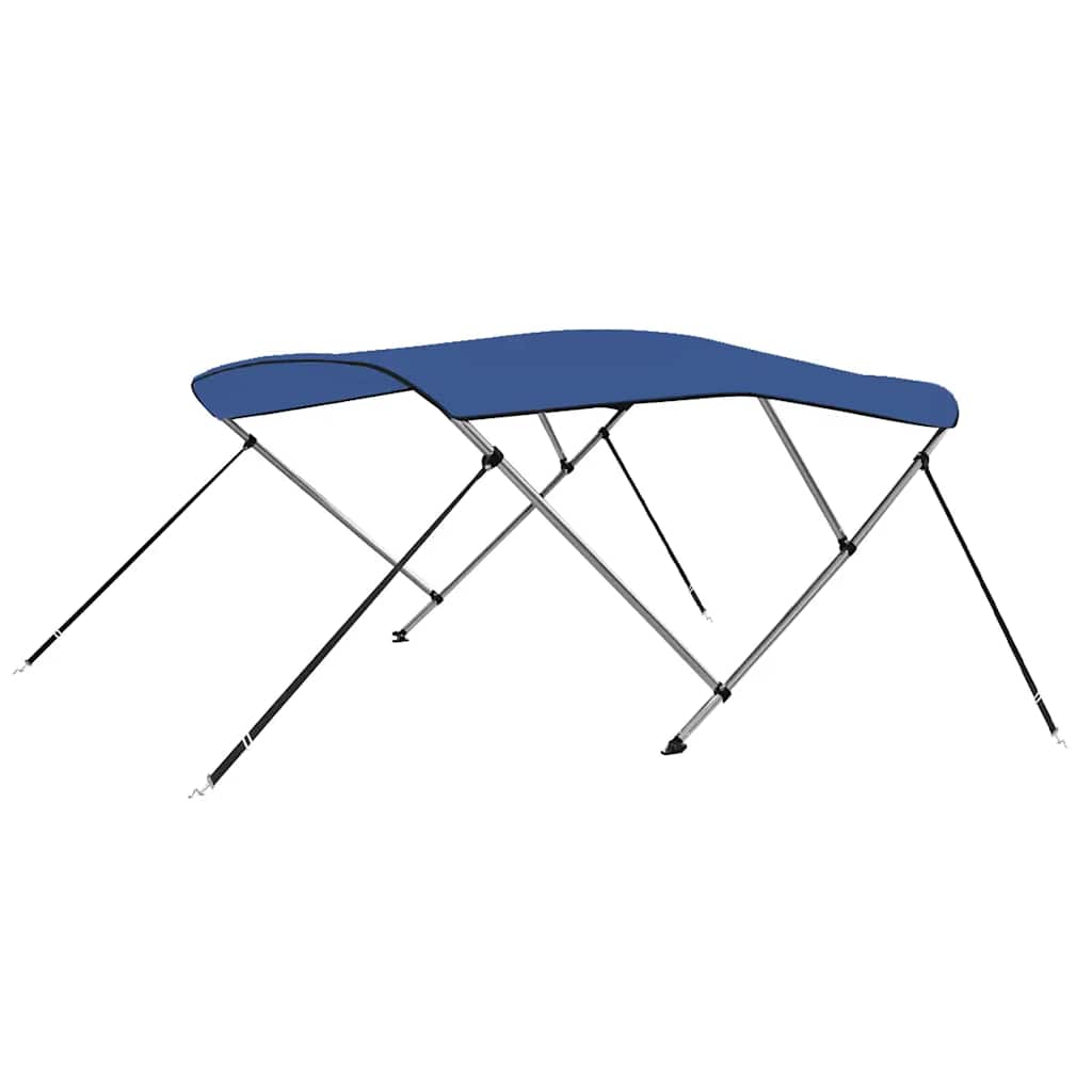 3-kaarinen bimini-kate, sininen, 183x140x137 cm