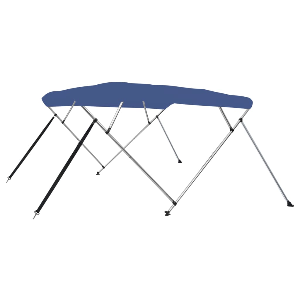 4-kaarinen bimini-kate, sininen, 243x210x137 cm