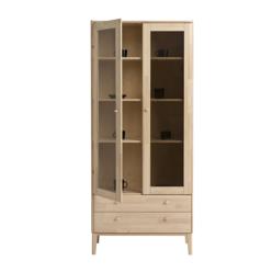 Vitriini Kiteen Matinea, 79x36x182 cm, Lakattu