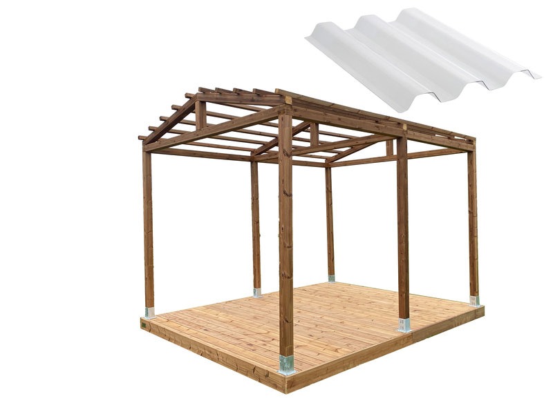 Pergola PatioN°rd Harju, valokatteella