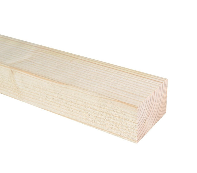 Mitallistettu puutavara JR-Wood, 48x73x5400, puuvalmis