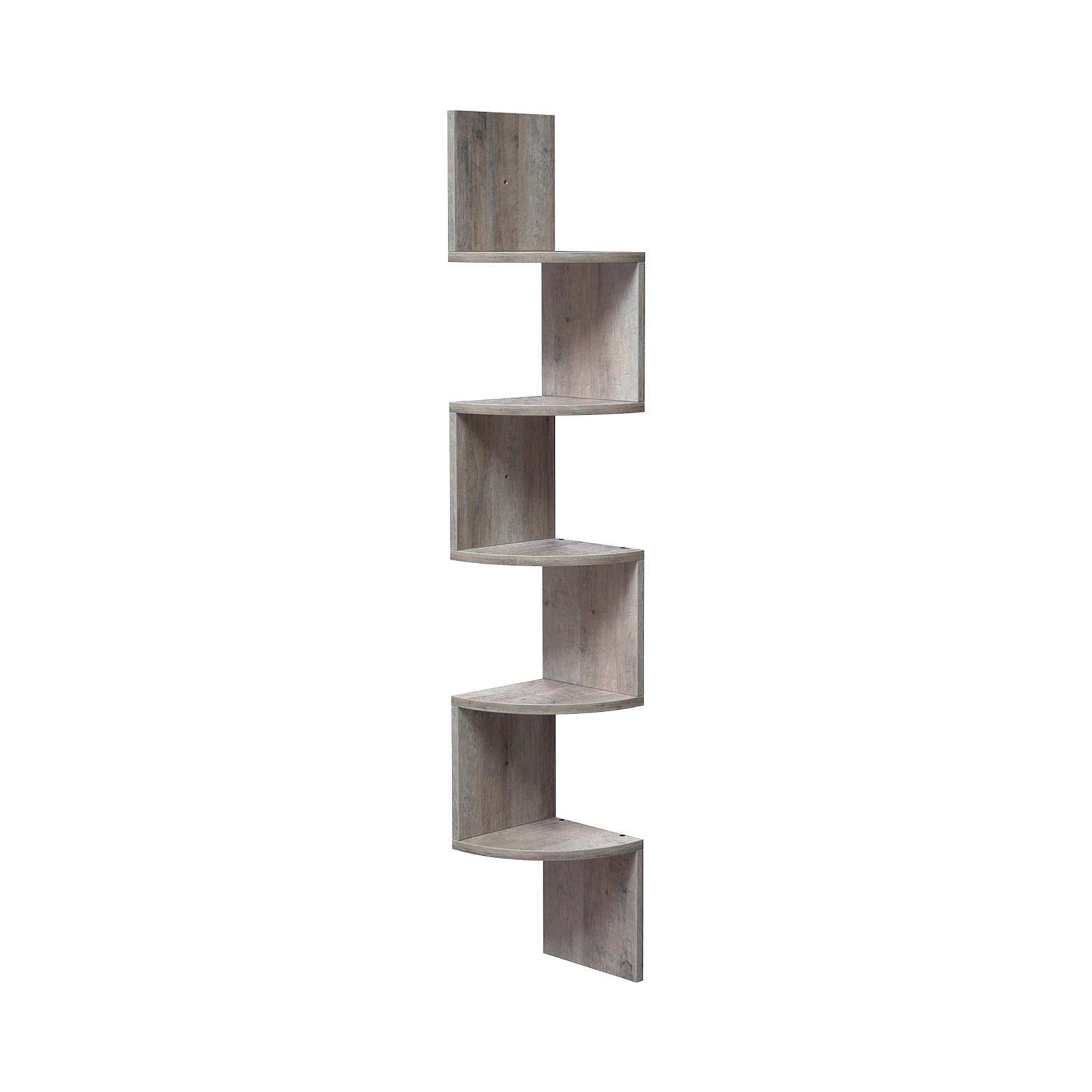 Kulmahylly Vasagle, 20 x 20 x 127.5 cm, 5-tasoinen, beige
