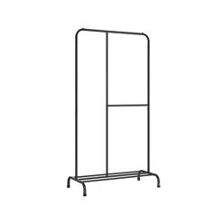Vaaterekki Songmics, 105 x 50 x 195 cm, musta