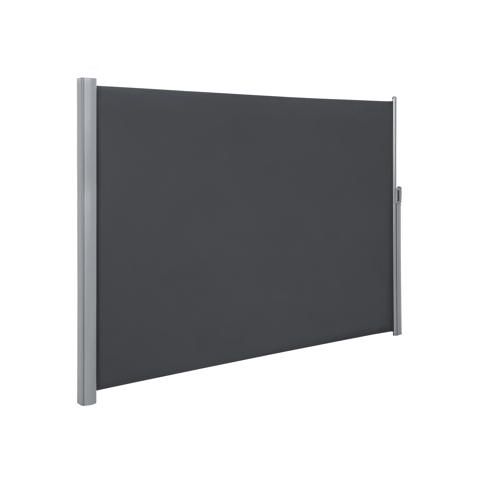 Sivumarkiisi Songmics, 180 x 400 cm, aurinkosuoja, harmaa