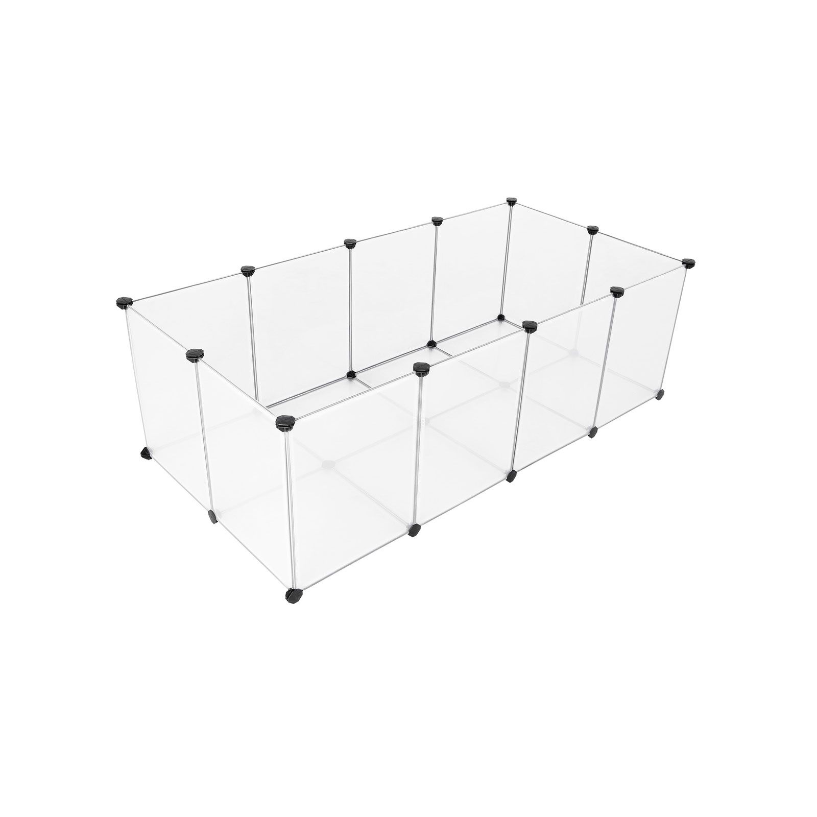 Lemmikkiaitaus Songmics, 143 x 73 x 46 cm, valkoinen