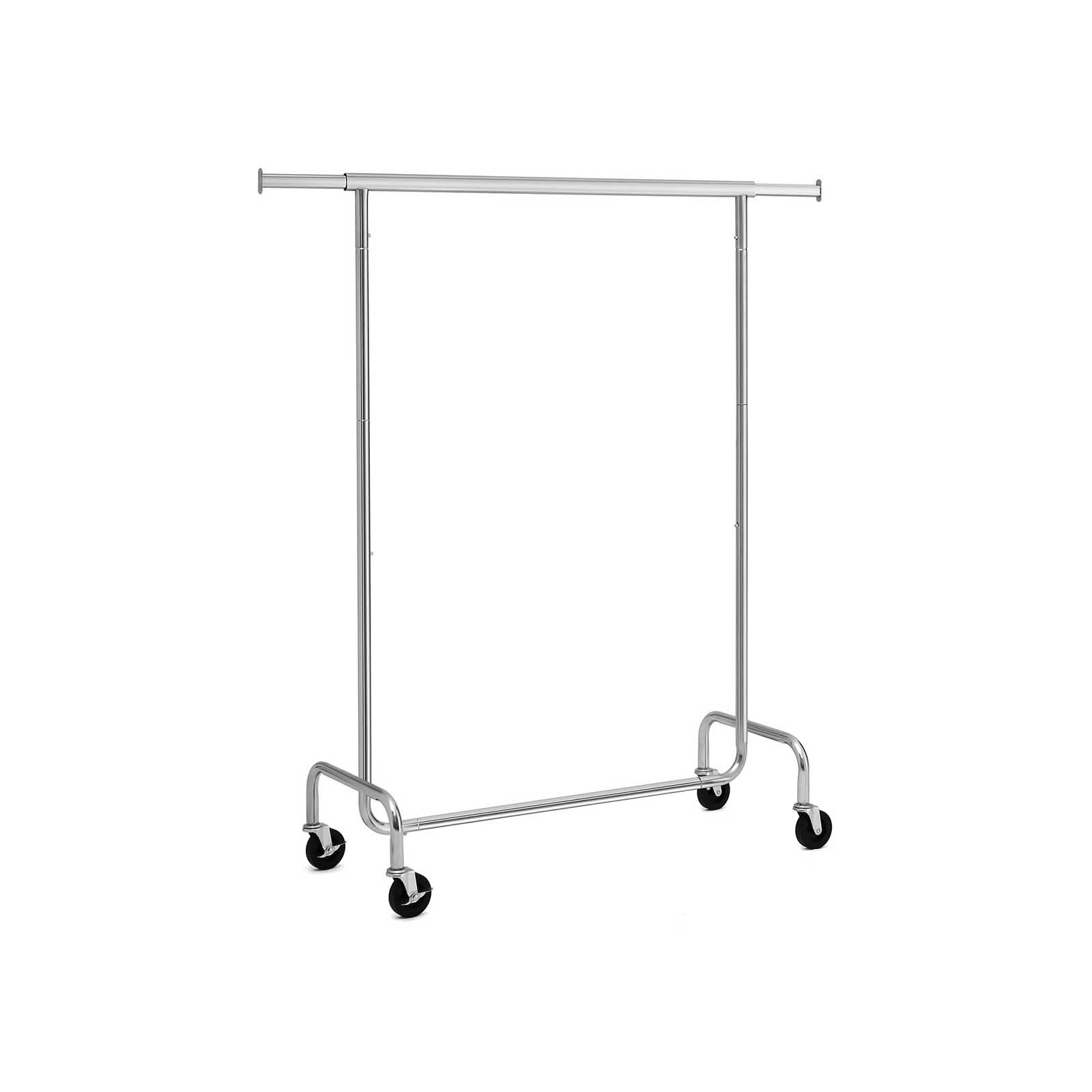 Vaaterekki Songmics, 110-150 x 55 x 160 cm, säädettävä, hopea