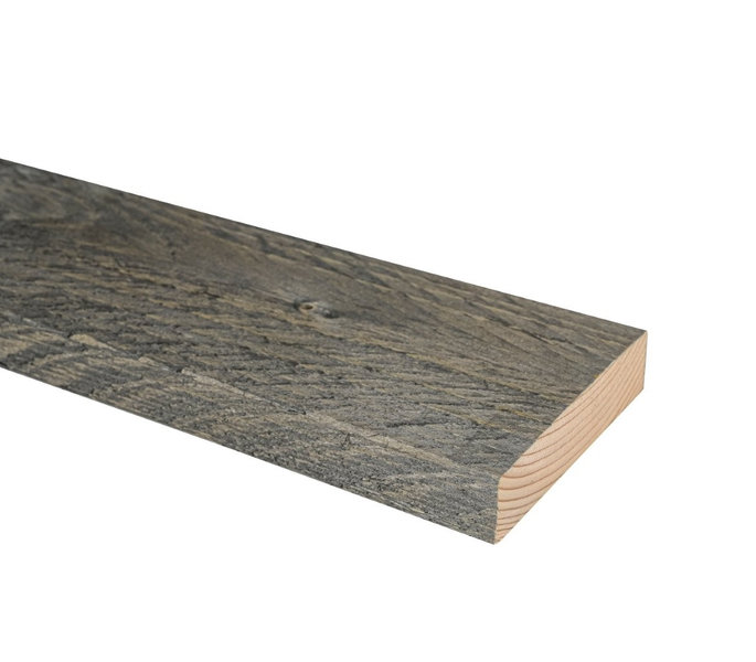 Lauta JR-Wood PL/VL, vajaasärmä, homesuojattu, musta, eri kokoja