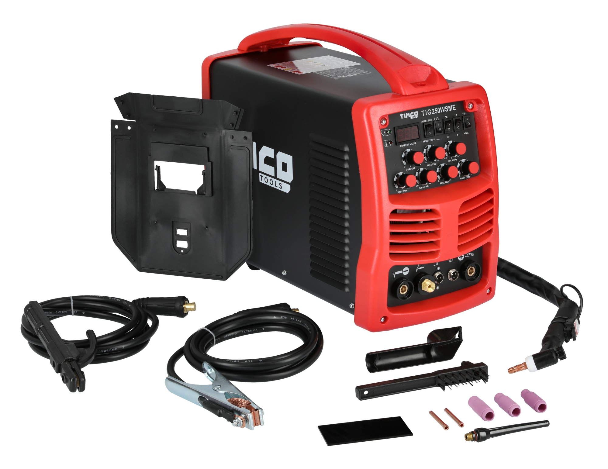 TIG-hitsauskone Timco TIG250WSME, AC/DC-pulssi-invertteri