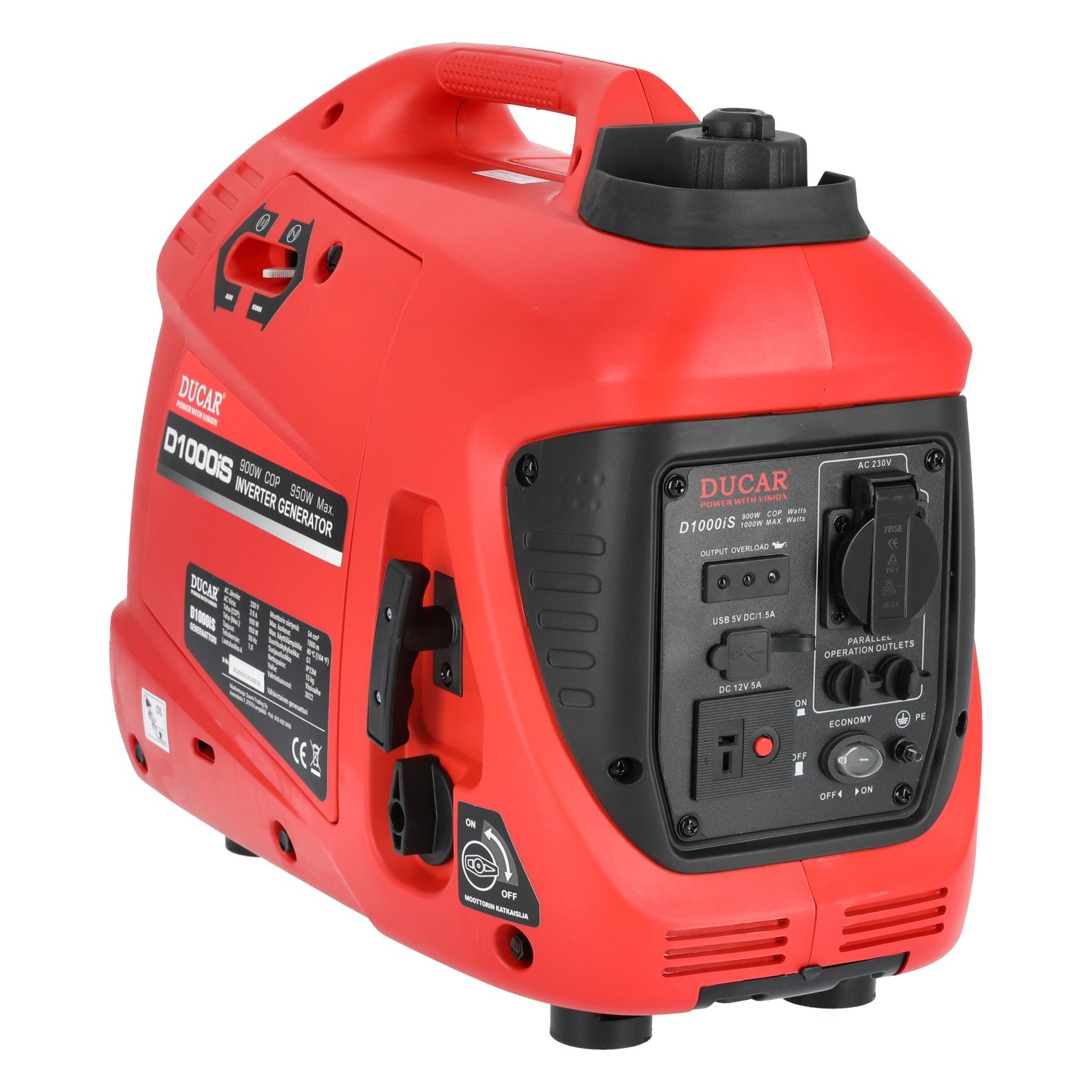 Aggregaatti Ducar D1000iS, 950 W