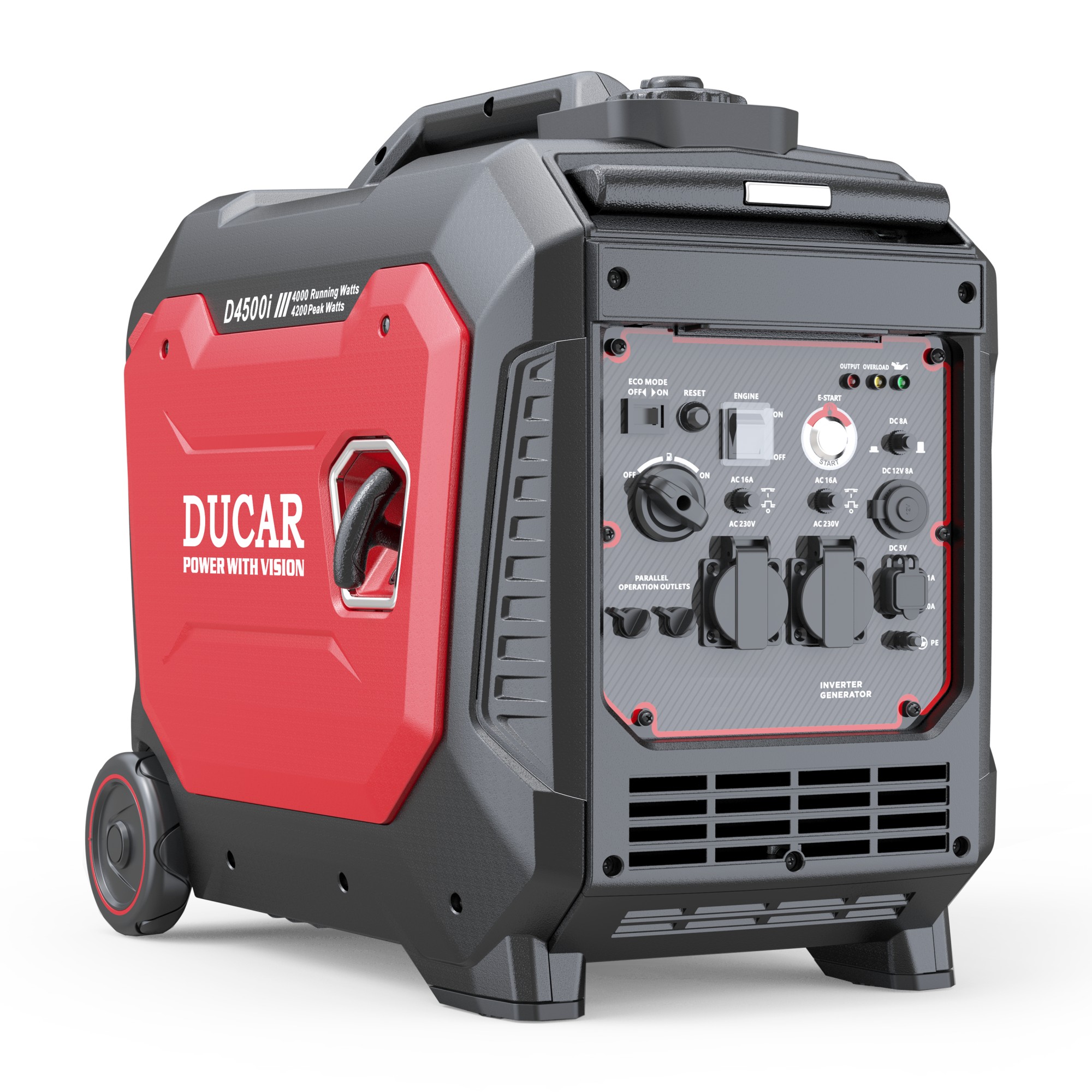 Aggregaatti Ducar D4500iS 4200 W